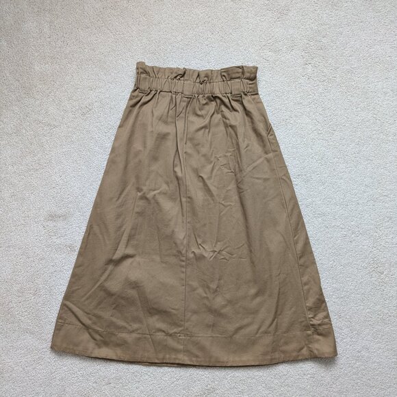 H&M Maxi "Paper Bag" Skirt - Picture 3 of 4